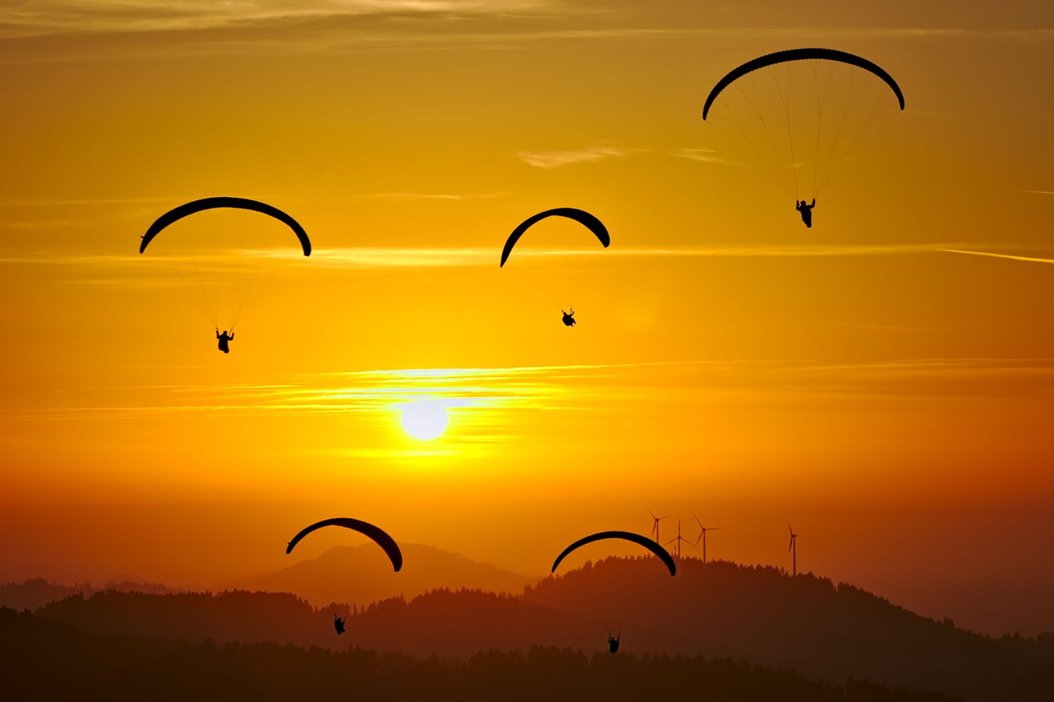 Mein Gleitschirmflug im Schwarzwald