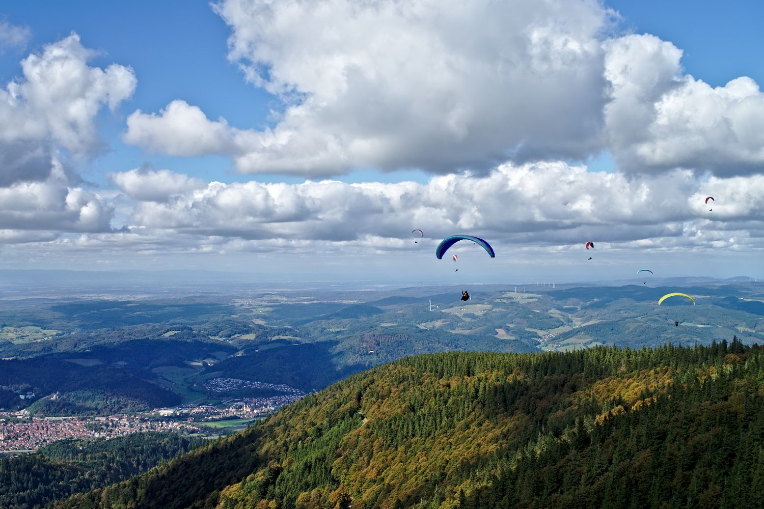 Mein Gleitschirmflug im Schwarzwald