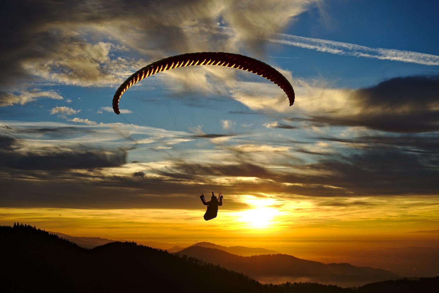 Mein Gleitschirmflug im Schwarzwald
