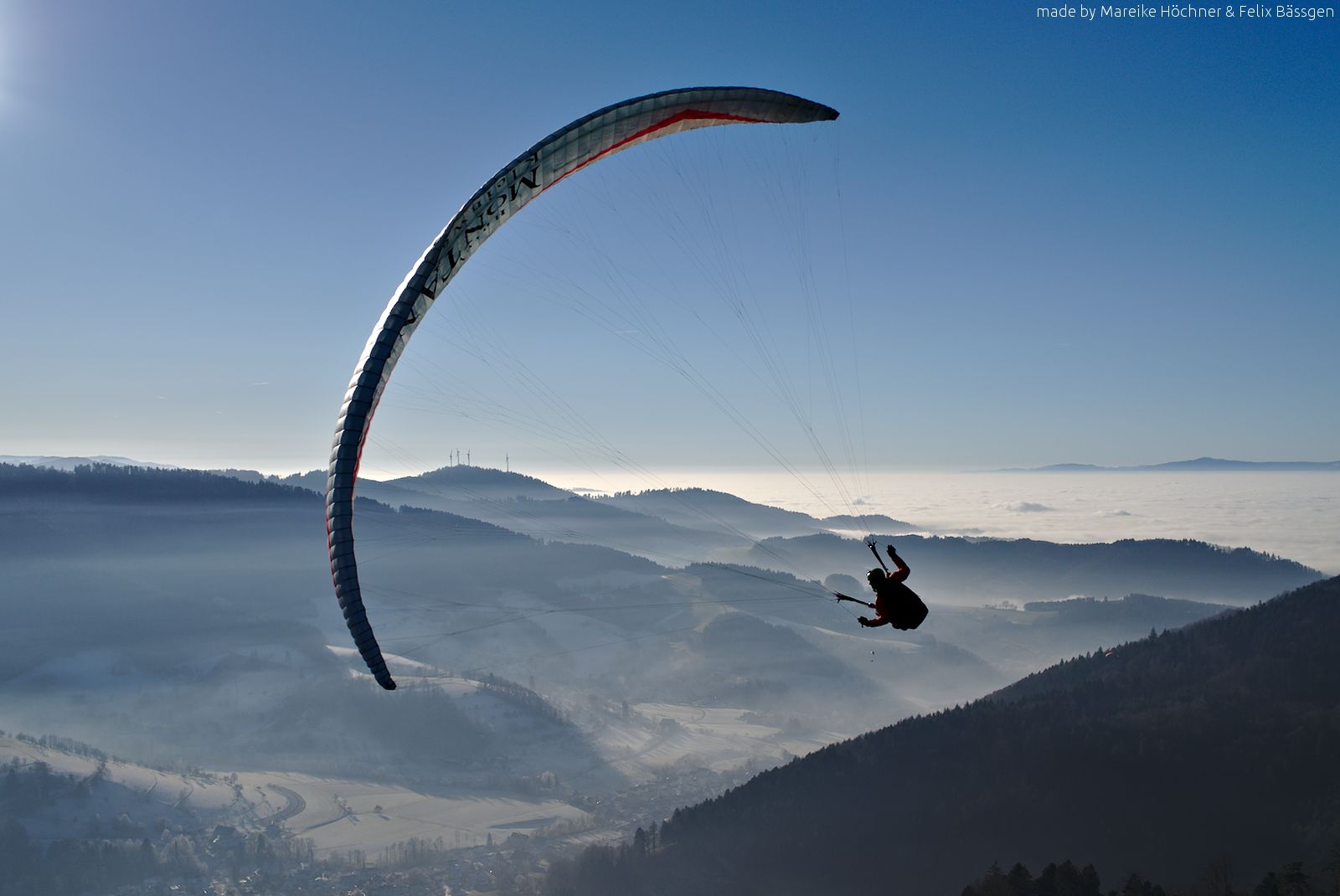 Mein Gleitschirmflug im Schwarzwald