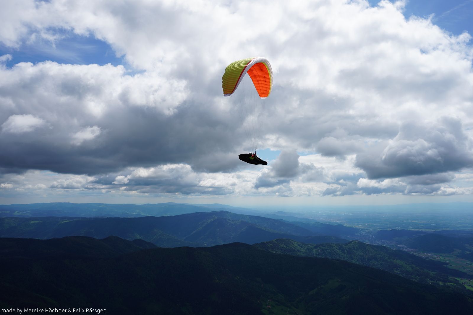 Mein Gleitschirmflug im Schwarzwald