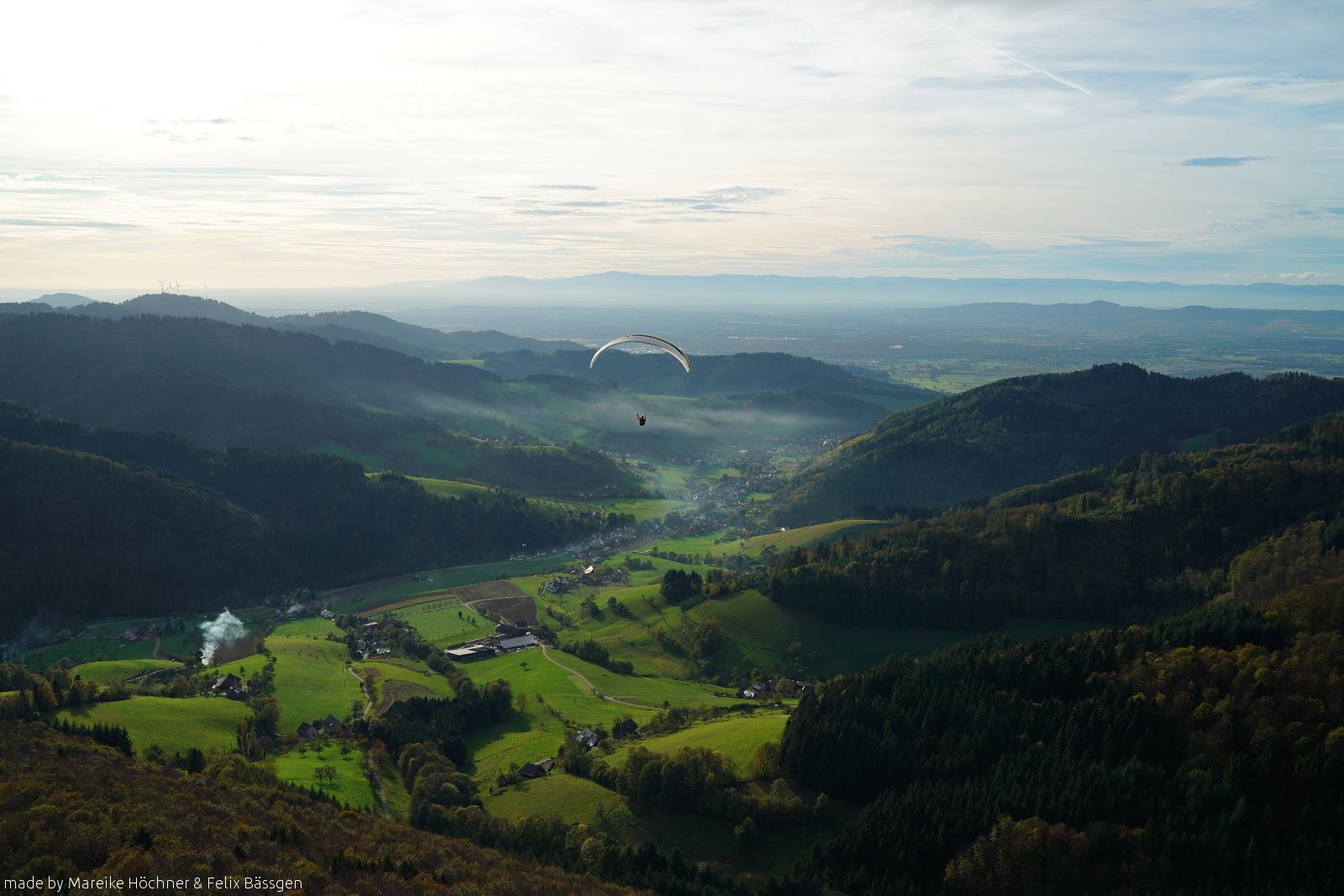 Mein Gleitschirmflug im Schwarzwald