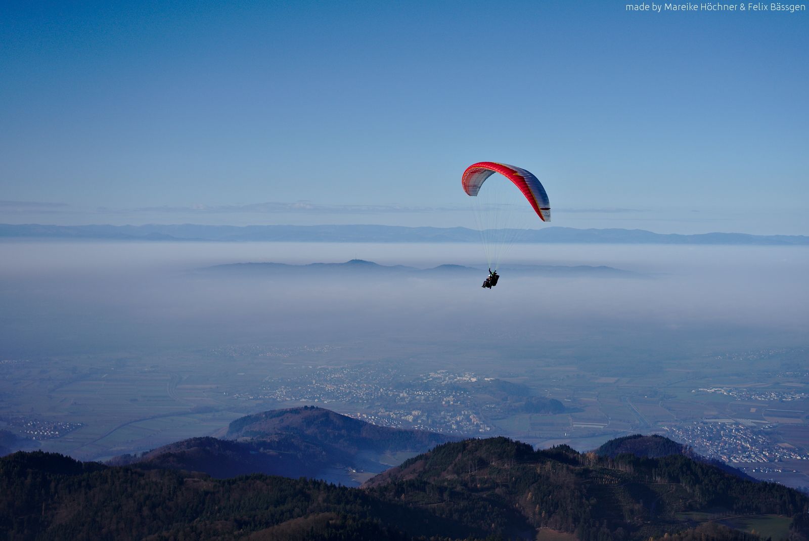 Mein Gleitschirmflug im Schwarzwald