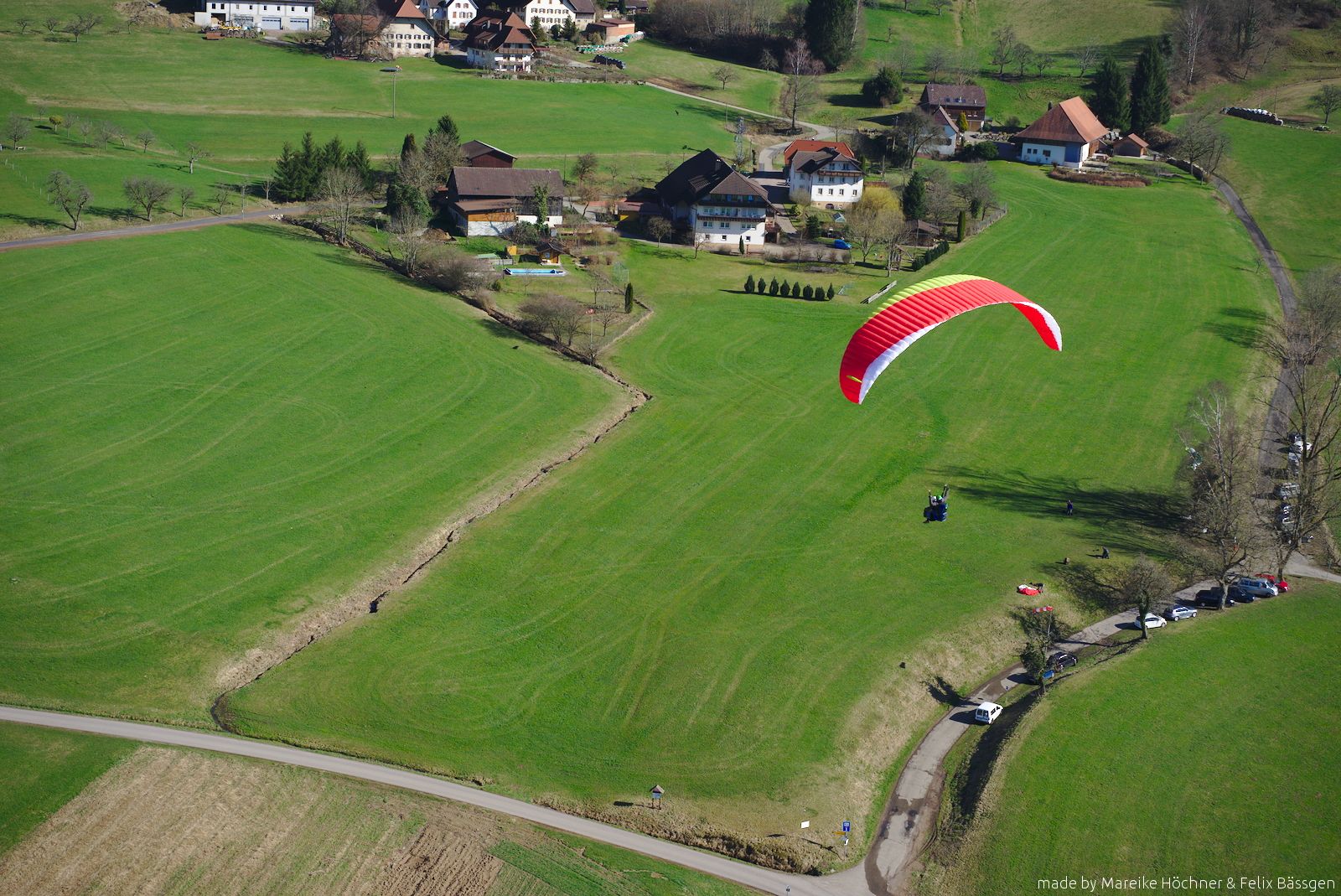 Mein Gleitschirmflug im Schwarzwald