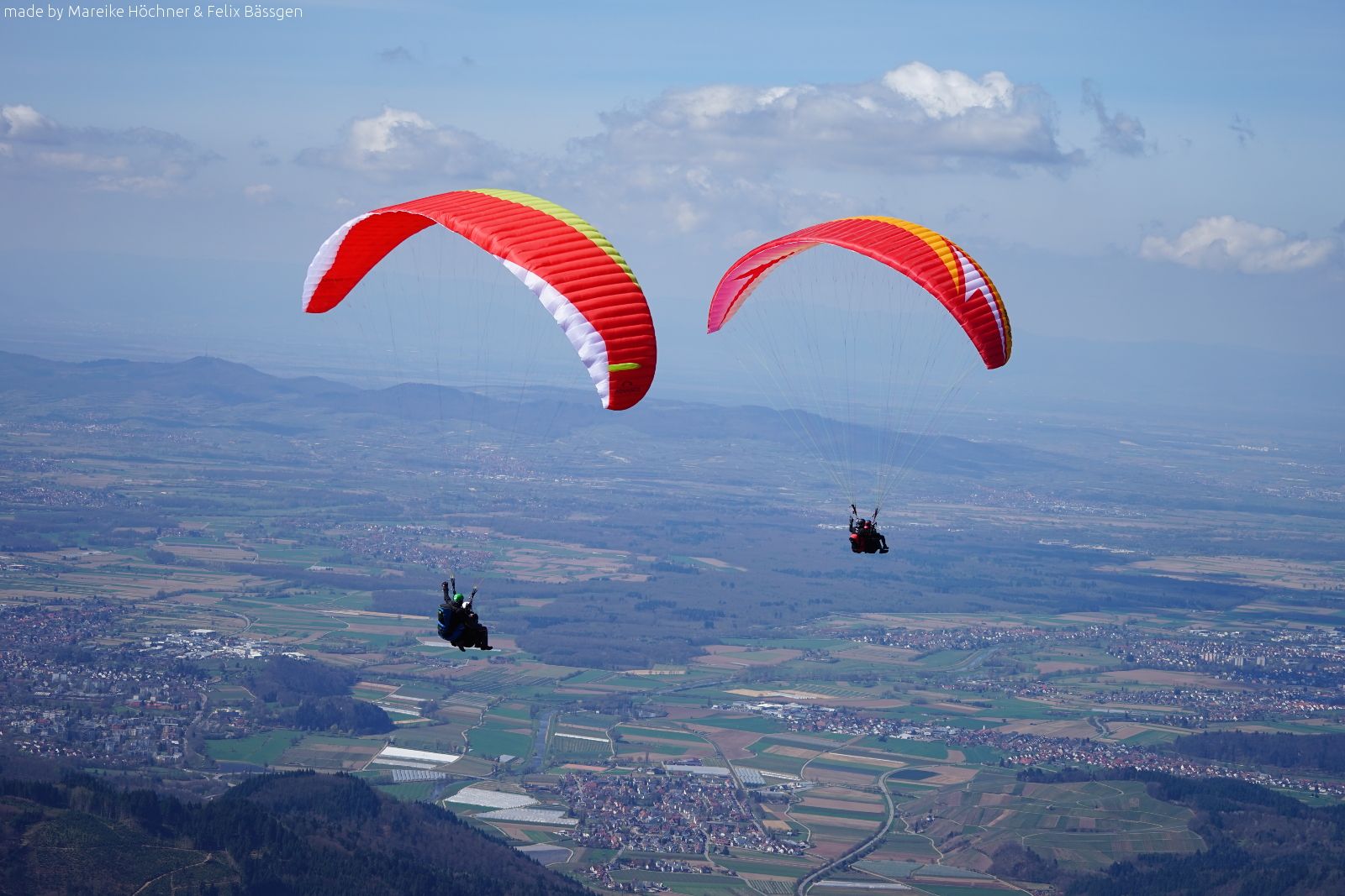 Mein Gleitschirmflug im Schwarzwald