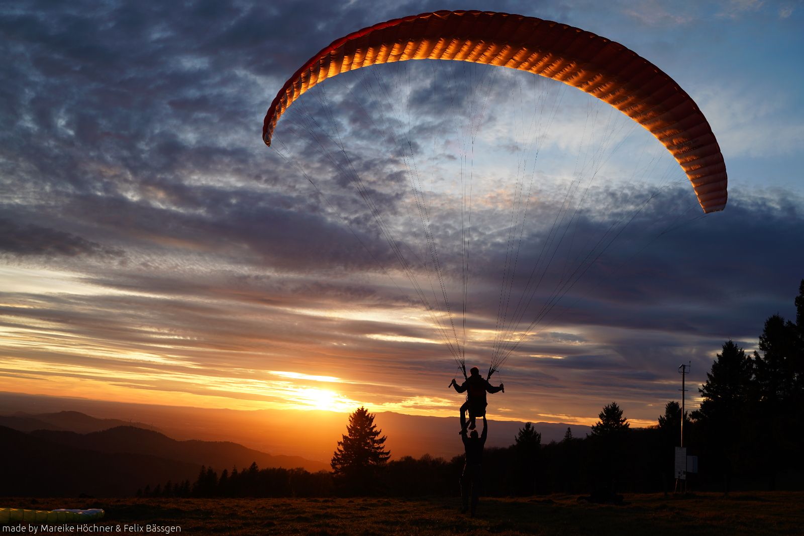 Mein Gleitschirmflug im Schwarzwald