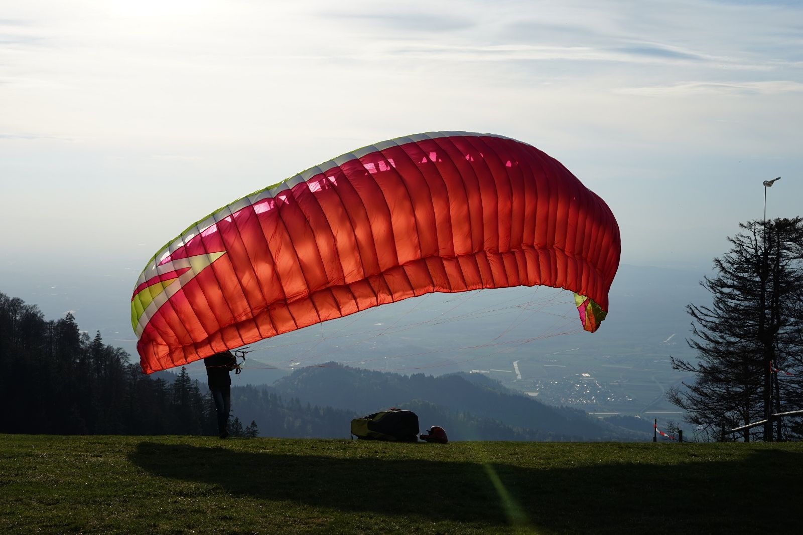Mein Gleitschirmflug im Schwarzwald