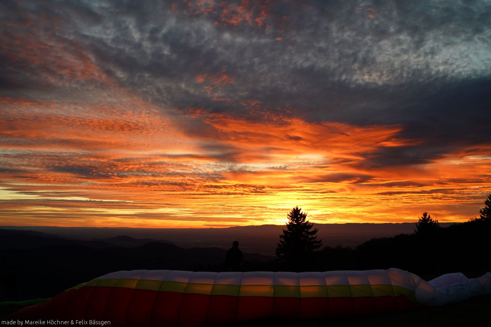 Mein Gleitschirmflug im Schwarzwald