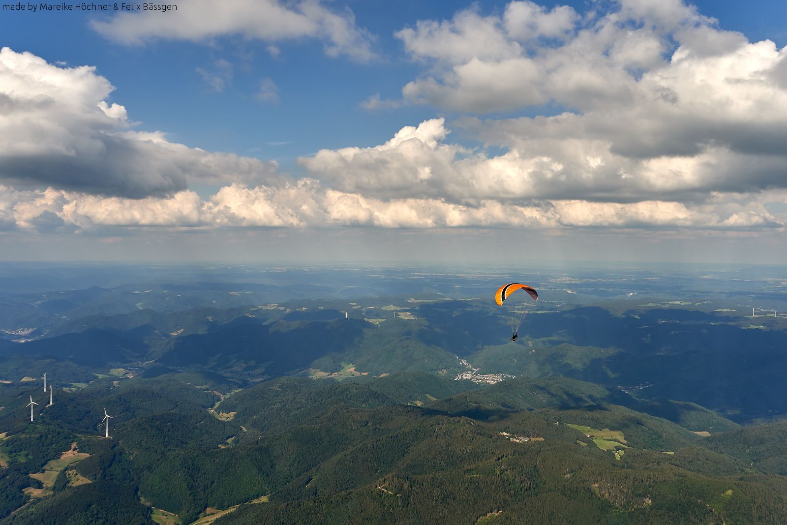 Mein Gleitschirmflug im Schwarzwald