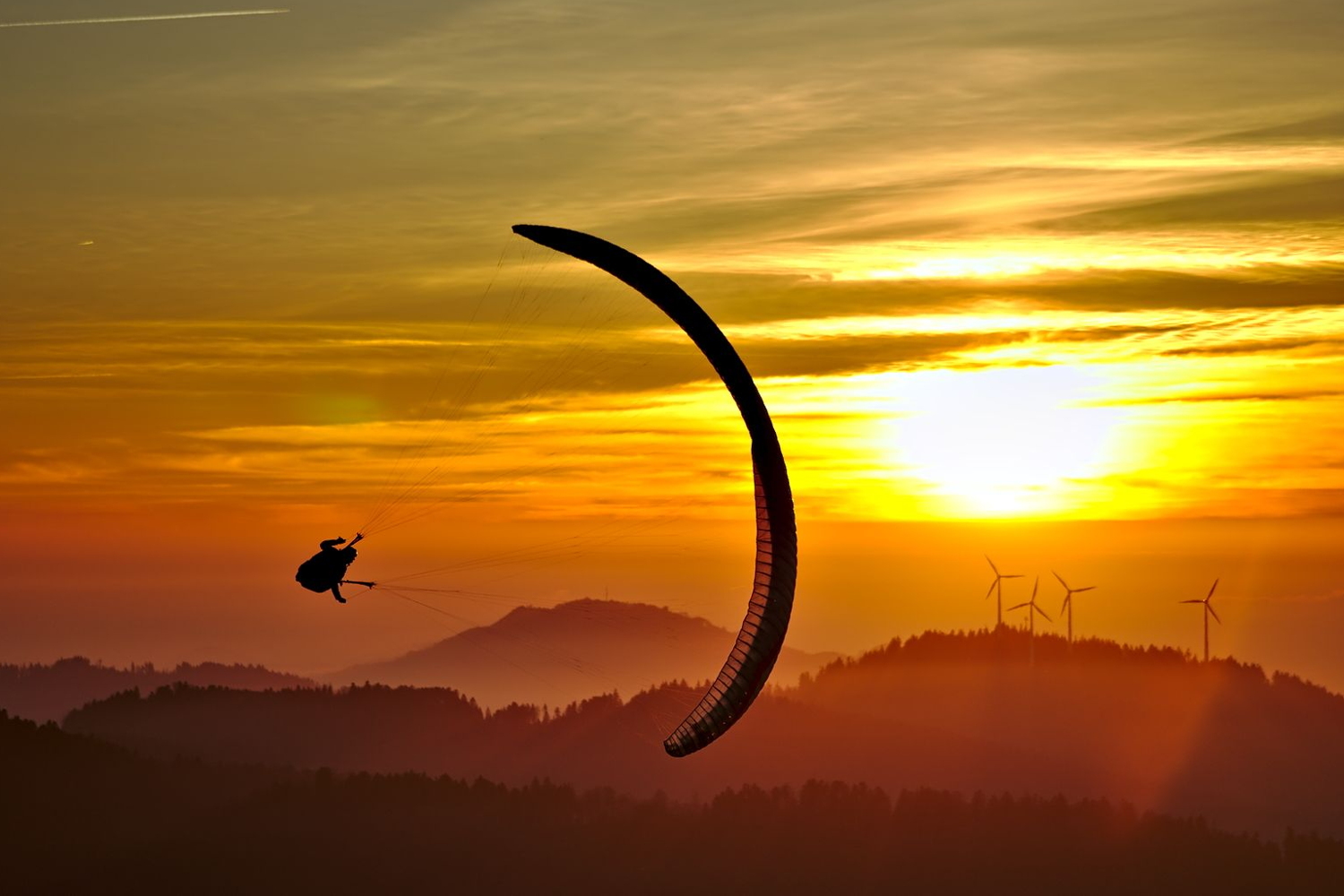 Mein Gleitschirmflug im Schwarzwald