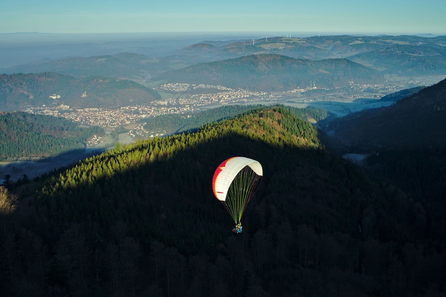 Mein Gleitschirmflug im Schwarzwald